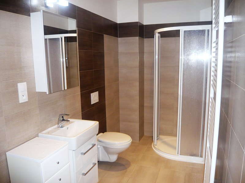 Pronájem moderní garsonky 33 m2 se zahrádkou v Šumperku