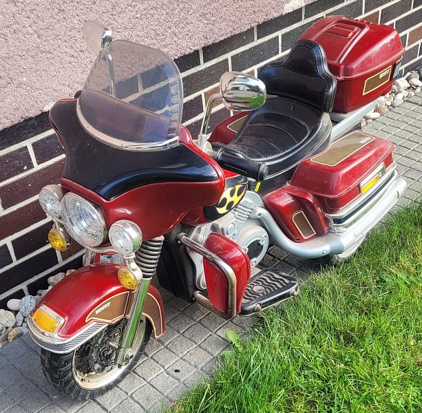 Dětská elektrická motorka