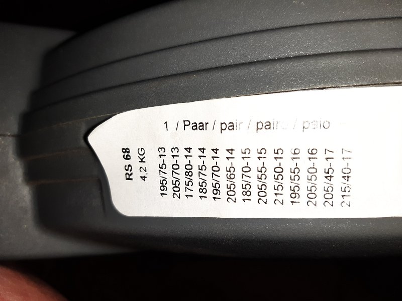 Sněhové řetězy Pewag servo RS68