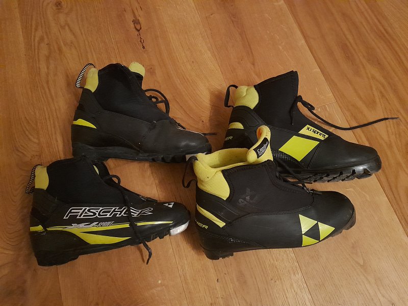 Prodám boty na běžky vel. 38. Fischer