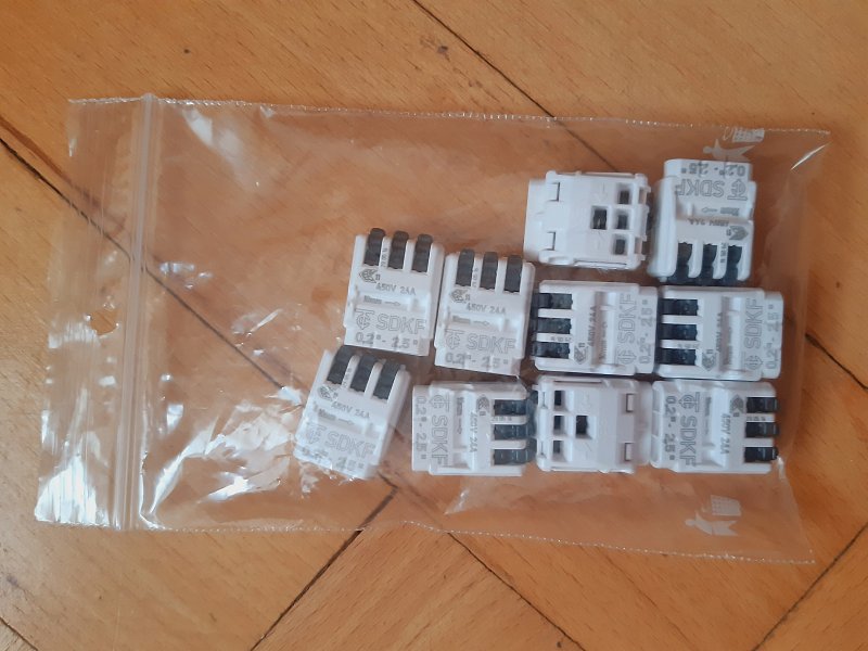 Krabicové svorky - nové