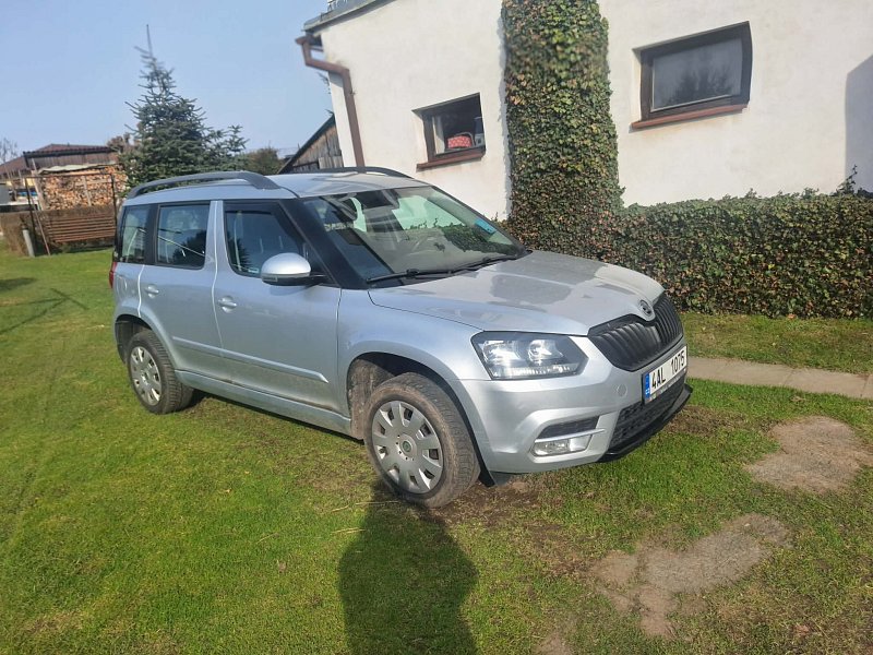 škoda yeti 2.0 TDI 81 kw,4x4,koupená CR