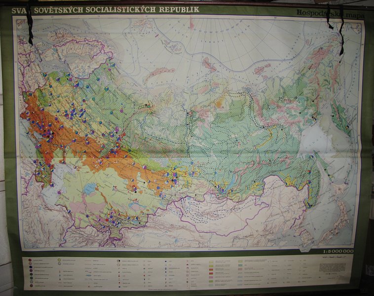 velká školní mapa - 4 ks