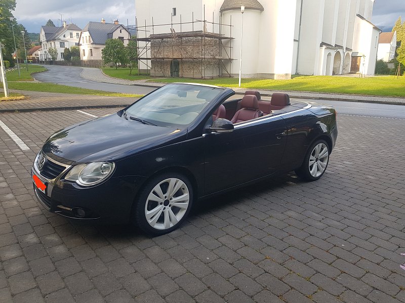 Volkswagen EOS 2.0tdi 103kw rok 2006 Cabrio kůže