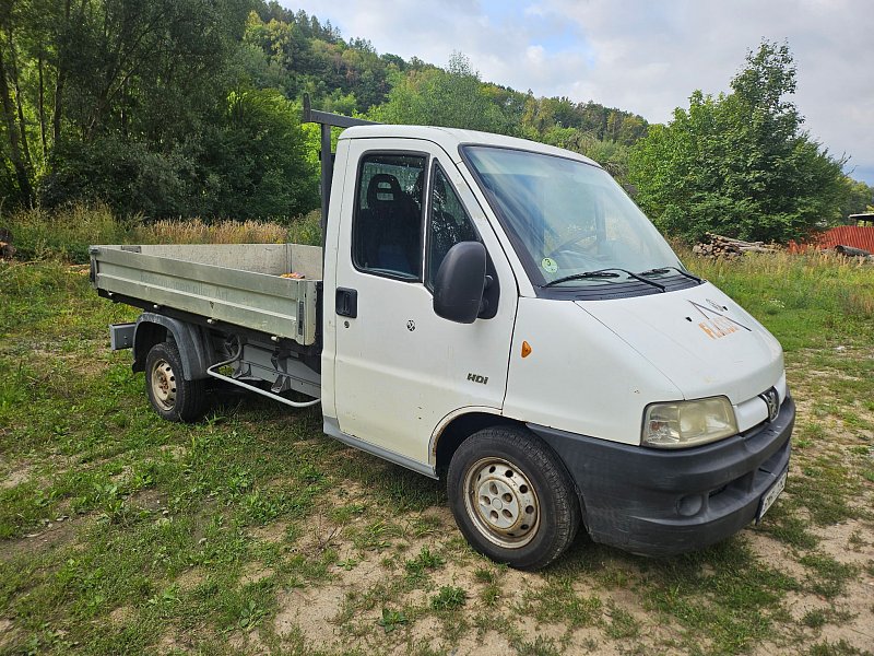 Peugeot boxer valník nákladní