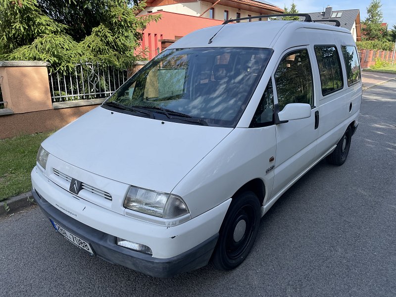 Citroen Jumpy 1.9 TD, 9 místný, nová STK, tažné, střešní nosiče