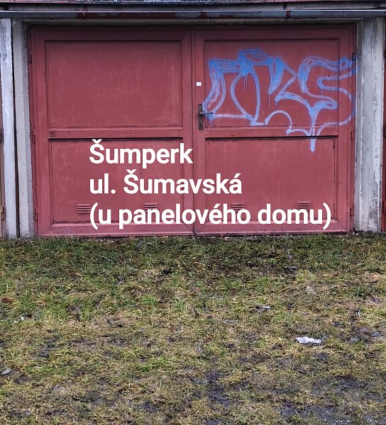 Garáž Šumperk - ul. Šumavská