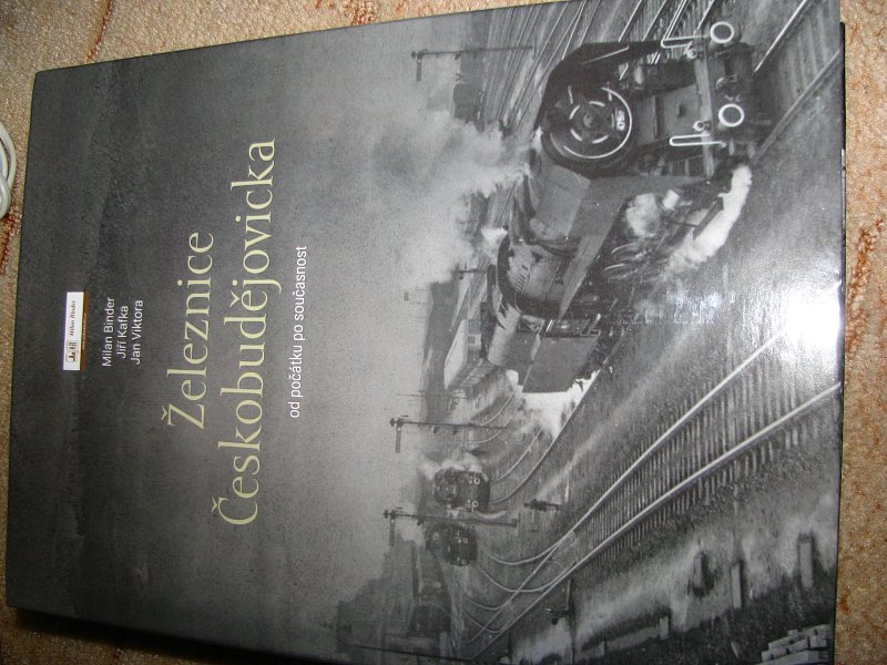 kniha železnice českobudějovicka