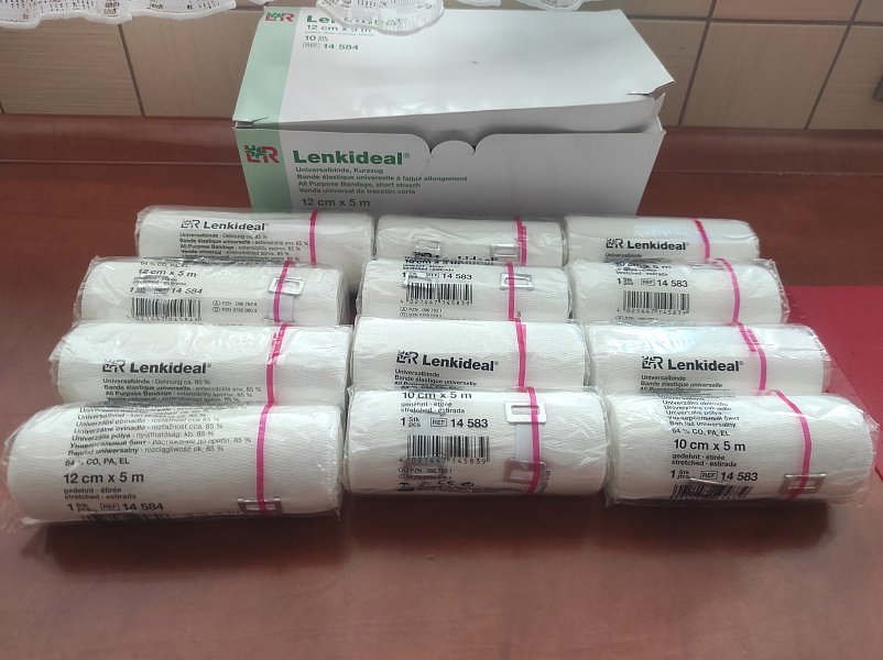 OBINADLO ELASTICKÉ LENKIDEAL 10CM+12CMX5M