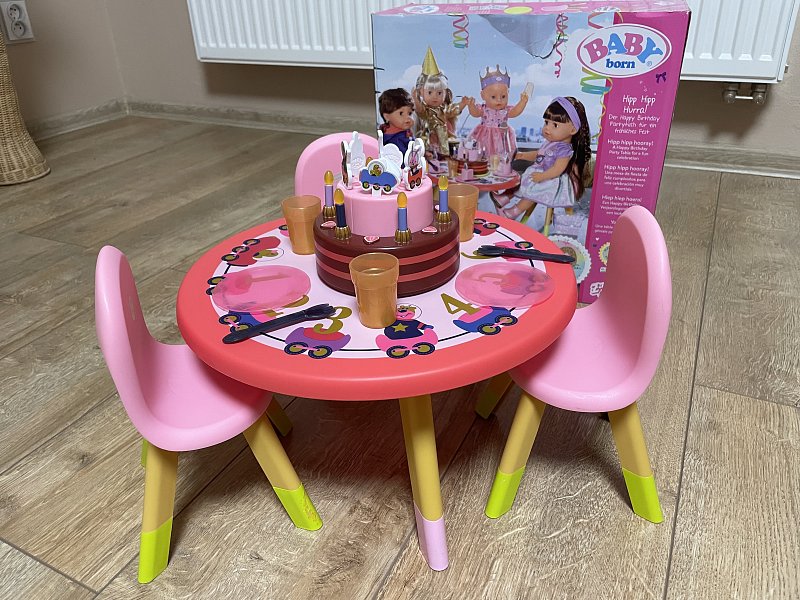 Baby born souprava na oslavu