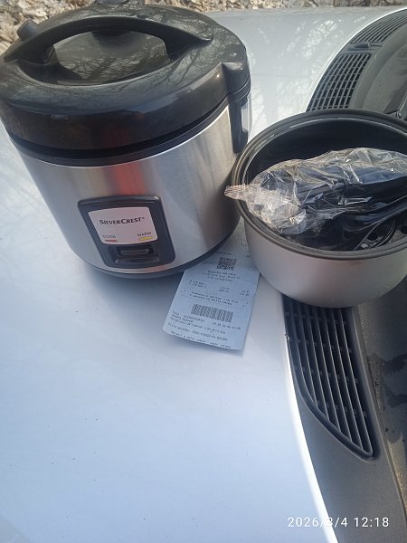 Rýžovar Silver Crest,300k.c.