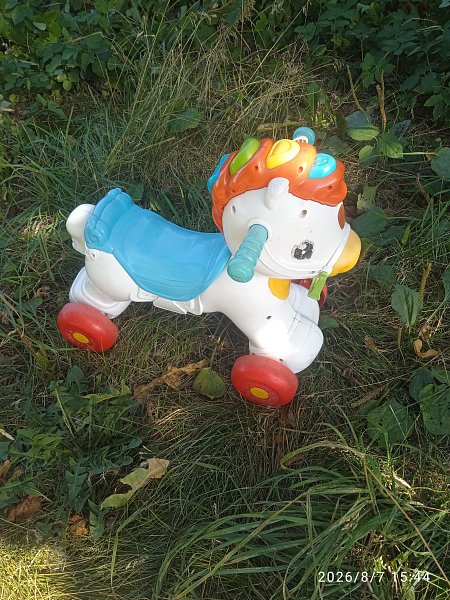 Dětské plastové odrážedlo,250k.c.