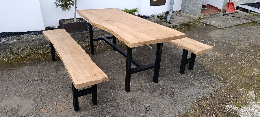 Jasanový set masiv nové !!!