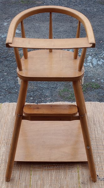 Dětská jídelní židlička, stoleček