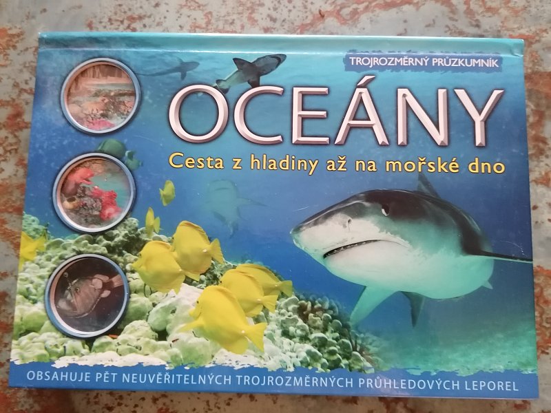 Dětská kniha Oceány