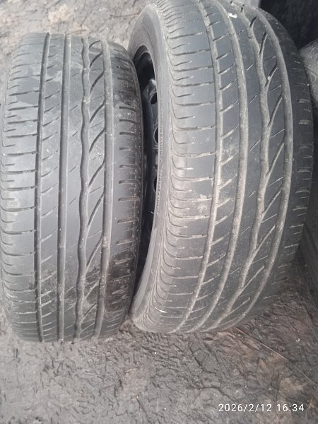 S.fabia, Roomster 2 kompletní kola Bridgestone Turanza 195/55R15