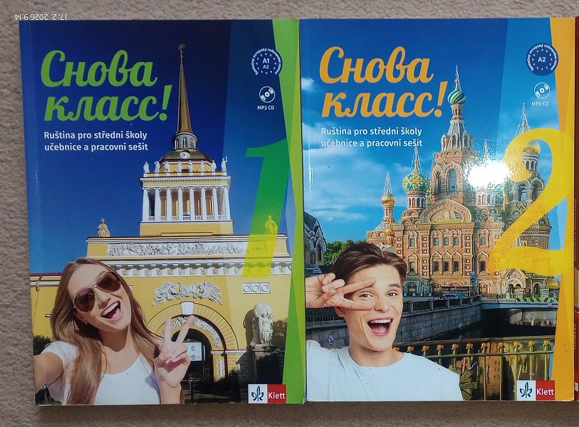 Učebnice ruštiny Snova Klass