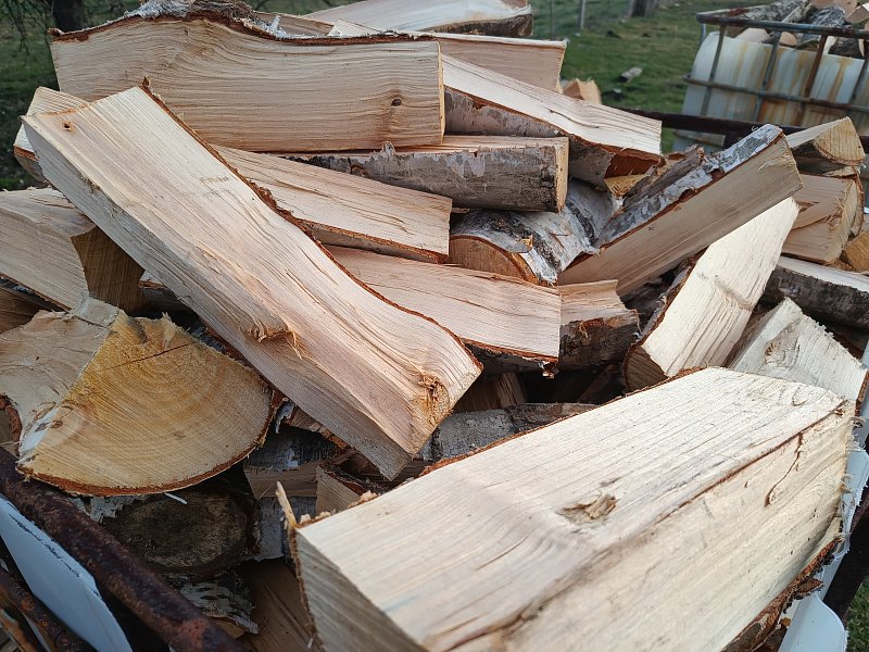 Palivové dřevo, dříví.