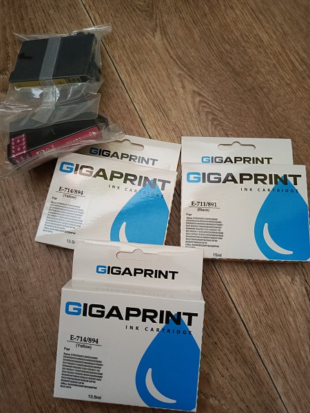 Náplňe do tiskárny