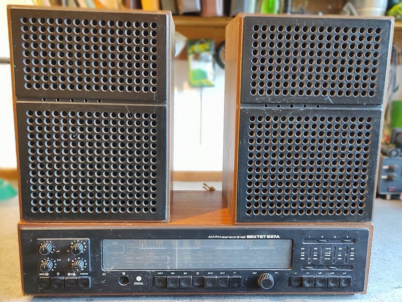 Stereorádio Sextet 637A - 2x10W