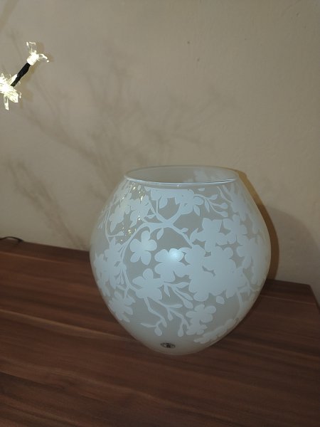 Stolní lampa, květ třešně bílá, 18 cm