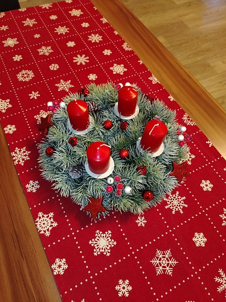 Adventní věnec 30cm
