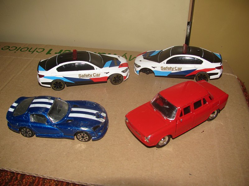 autovraky na diorama