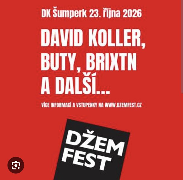 Prodám vstupenky na Džemfest 2026