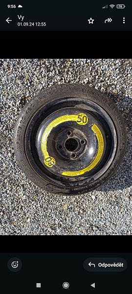 Dojezdové kolo 4x100