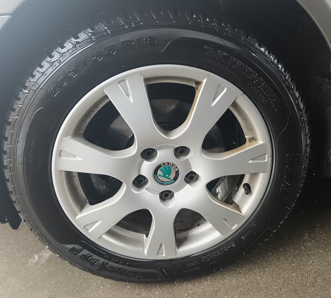 Alu kola Škoda 5x112 16
