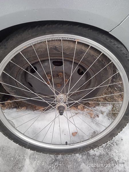 Přední kolo, Kellys horské,500k.c.