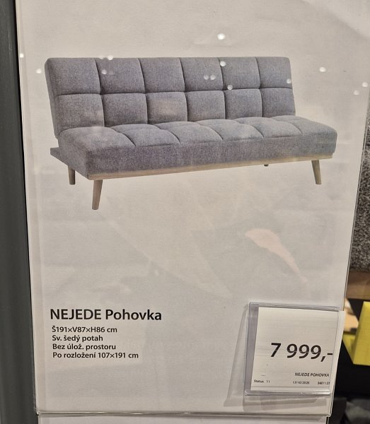 JYSK pohovka