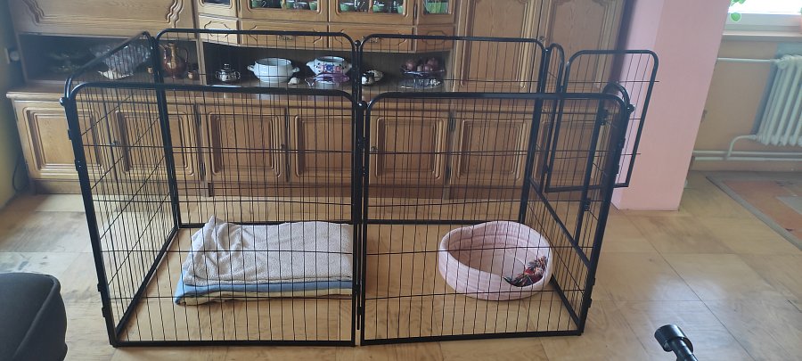 Klec pro štěnata a jiné třeba králiky slepice atd.