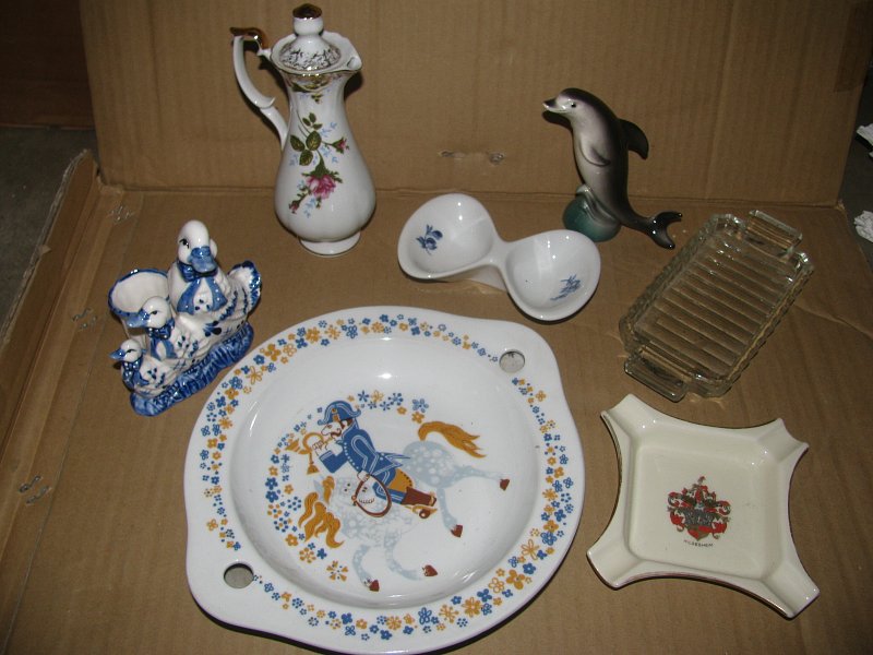 starý porcelán - uklid