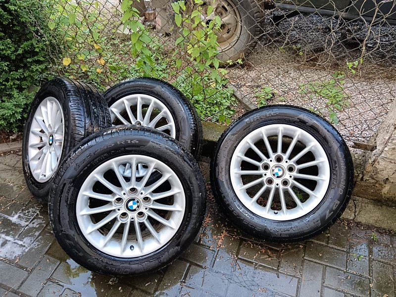 BMW alu kola 16" na letní pneu 225/55 R16