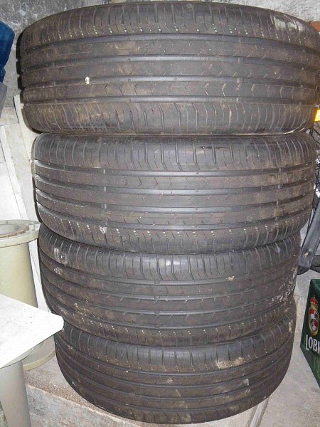 prodej nepoužitých letních pneumatik Continental