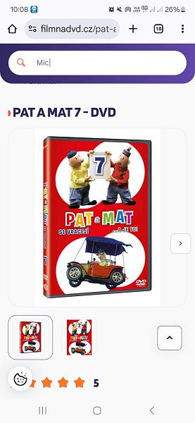 Dvd Pat a Mat 7