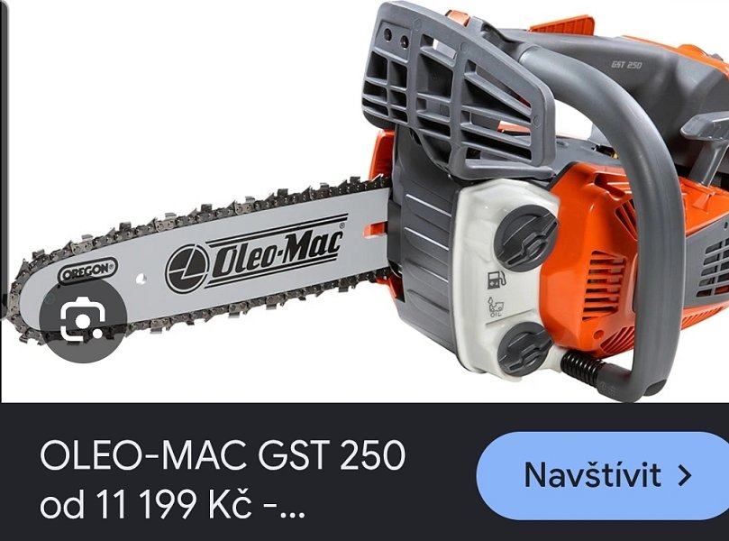 Benzínová motorová pila Oleo-Mac GST 250