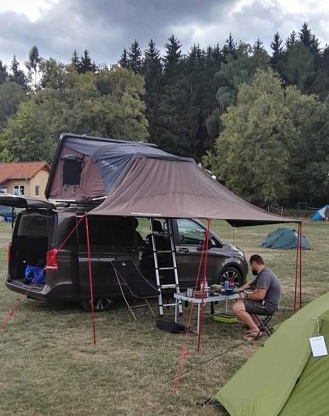 Střešní stan Ikamper SKY4X pro 4 osoby + markiza